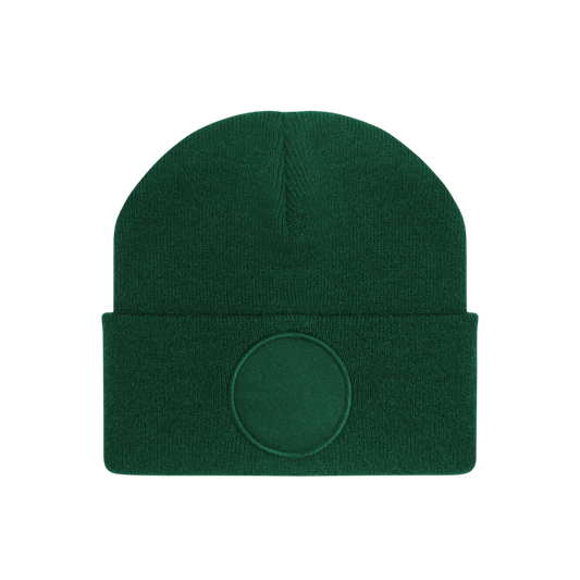 Mütze: Beanie, Patch rund