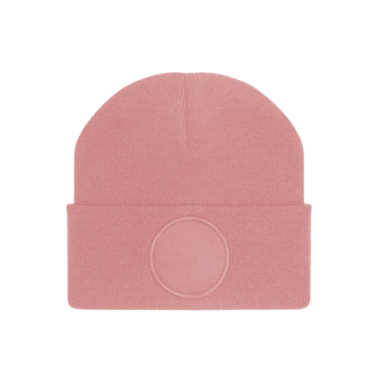 Mütze: Beanie, Patch rund
