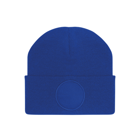 Mütze: Beanie, Patch rund